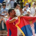 Srbija u srcu - trobojka u ruci: Ovako je Novak Đoković proslavio to što je postao olimpijski šampion