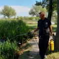 Tretman zaprašivanja larvi komaraca na teritoriji Šumadijskog okruga