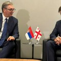 Vučić sa Kobahidzeom o daljem unapređenju saradnje između Srbije i Gruzije