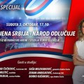 Kurir specijal „Ujedinjena Srbija – narod odlučuje”: uživo iz beogradske arene i studija Kurir televizije