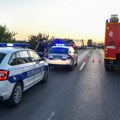 Drama na putu ka orašcu: Zapalio se autobus "Lasta", gori motorni deo vozila