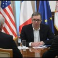 Vučić tražio od predstavnika Kvinte da Kfor preuzme brigu o bezbednosti na severu Kosova