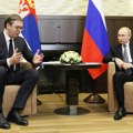 Vučić i Putin danas će razgovarati telefonom