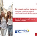 EU prilike za studente: Razmene, master programi, Eurodesk i Europass