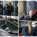 Uhapšenu iz Ministarstva za rad sa lisicama doveli na posao: Policija je odvela u kancelariju (foto)