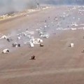 Kao iz filma strave i užasa! Rolne toalet papira prekrile put kod Bujanovca, a zatim nastao pravi haos