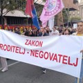 Protest ispred Vlade zbog neusvajanja zakona "roditelj-negovatelj"