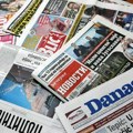 Naslovne strane za utorak, 15. septembar 2026. godine