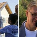 (Video) Vučić s građanima u Jabučju: Dečak ga zagrlio i dao mu poklon! Vaspitačica zahvalna za vrtiće ”Voda je najveći problem”…