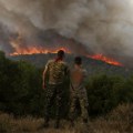 Veliki požar na Kritu: Više od 200 vatrogasaca pokušava da obuzda vatru, evakuisano jedno selo