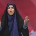 Užas! Ovo je snimak momenta kada je Izrael pogodio zgradu iranske televizije: Voditeljka beži, pojavljuje se dim (video)