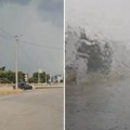 Vozač se približava gradu, a onda kreće katastrofa: Superćelijska oluja u komšiluku, objavljen dramatičan sminak