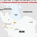 (Mapa) Karta se crveni od udara: Ovako je izgledao napad Amerike i Izraela na Iran, u Teheranu eksplozija za eksplozijom, tu…