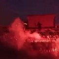 Nestvarne scene u Humskoj, Navijači Zvezde upali na stadion Partizana VIDEO