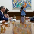 Vučić sa Trokazom: Veliku važnost pridajemo strateškoj saradnji i prijateljstvu sa Francuskom