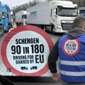 Brisel ćuti, vozači drže kamione u leru! "Želimo vizu da nesmetano obavljamo prevoz": Petak novi dan D (video)