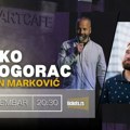 Stendap komičari Alen Marković i Darko Crnogorac nastupaju u klubu BitefArtCafe