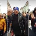 „Živeo Vučić poliglota, idite u Zagreb kod ustaša!“: Pogledajte incidente na blokadi u Zrenjaninu VIDEO