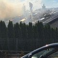 Prvi snimci sa mesta požara nadomak Aleksinca: Krov uništen, vatrogasci se neumorno bore sa vatrom