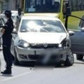 Sudar dva automobila, stanje učesnika u nezgodi još nepoznato