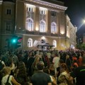 U Užicu na protestu studenti, prosvetni i zdravstveni radnici, radnici u kulturi (VIDEO)