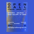 Gradska galerija KC Grad raspisuje javni poziv za izlagačku sezonu 2027.