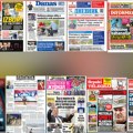 Naslovne strane sutrašnjih novina: Prelistavanje štampe za četvrtak, 3. septembar 2026. godine