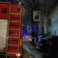Požar u Sremskoj Kamenici: Izgorela pušnica u dvorištu porodične kuće (VIDEO)