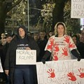 Demonstranti blokirali saobraćajnicu u Podgorici, traže smenu vrha bezbednosnog sektora