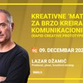 МастерЦласс 9. децембар - Креативне матрице за брзо креирање комуникационих идеја