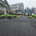 Plato ispred Vodovoda biće popločan kompletno početkom januara