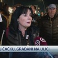 VIDEO "Policija nas je pozvala na protest, ali oni to negiraju": Čačani tvrde da im je rečeno da je večeras skup, a onda su…