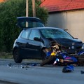 SAOBRAĆAJNA NESREĆA U SALAŠU NOĆAJSKOM: Sudar automobila i motocikla