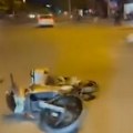 (Video) Oboren motociklista: Saobraćajna nesreća u Novom Sadu, evo u kakvom je stanju