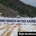 Protesti na Trebeviću zbog klizišta koje ugrožava građane Sarajeva