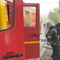 Zapalio se šleper kod Nove Varoši: Vozač u poslednjem trenutku izašao iz kabine