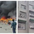 Ruski raketni udar sravnio školu i bolnicu Dve osobe poginule u Dnjepropetrovskoj oblasti