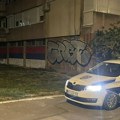 FOTO: Građani čuvaju limanski mural, a policija iscrtane trobojke