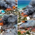 Luksuzni hotel u plamenu pred očima turista Zastrašujući snimci požara koji guta rizort, gosti hitno evakuisani (video)