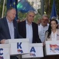 Koalicija "Evropska Srbija" predaje potpise RIK-u