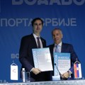 Veliki dan za vodavodu: Otvorena nova proizvodna linija i potpisan ugovor sa Odbojkaškim savezom Srbije OSS