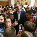 Predsednik Vučić primio mlade sportiste: Beskrajno sam ponosan! Srbija je uvek u vama, jer u vama kuca srpsko srce…