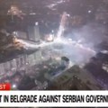 CNN sliku o protestu u Beogradu prenosio kroz izveštaje novinara N1 i snimke naše televizije