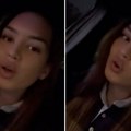 Kako li će Nataša reagovati na ovo? Ćerka Bekvalčeve se snimala u luks mašini uz hit njene koleginice (Video)