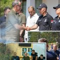 "Ovde je svaki trenutak bitan": Macut, Dačić i Čaušić posetili vatrogasce u Deliblatskoj peščari