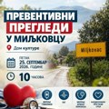 Besplatni preventivni pregledi u petak u Miljkovcu