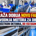 Kotraža dobija novu fabriku motora za dronove: Otvaranje planirano u oktobru, do 150 radnih mesta