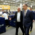 Macut obišao centar Pošte Srbije gde radi sistem za robotizovano sortiranje pošiljaka