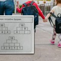 Fotka dana: Ovaj zadatak iz matematike za prvi razred uznemirio roditelje u Srbiji! Da li vi znate rešenje?