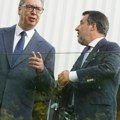 Vučić dočekao italijanskog ministra Salvinija, u toku sastanak dve delegacije